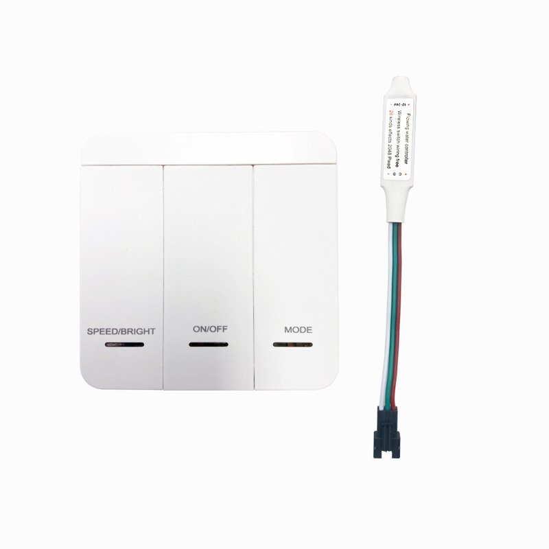 Feican Mini Wireless Touch Panel Remote Control for Running Water Flowing Horse LED Strip Remote Control Led Controller
