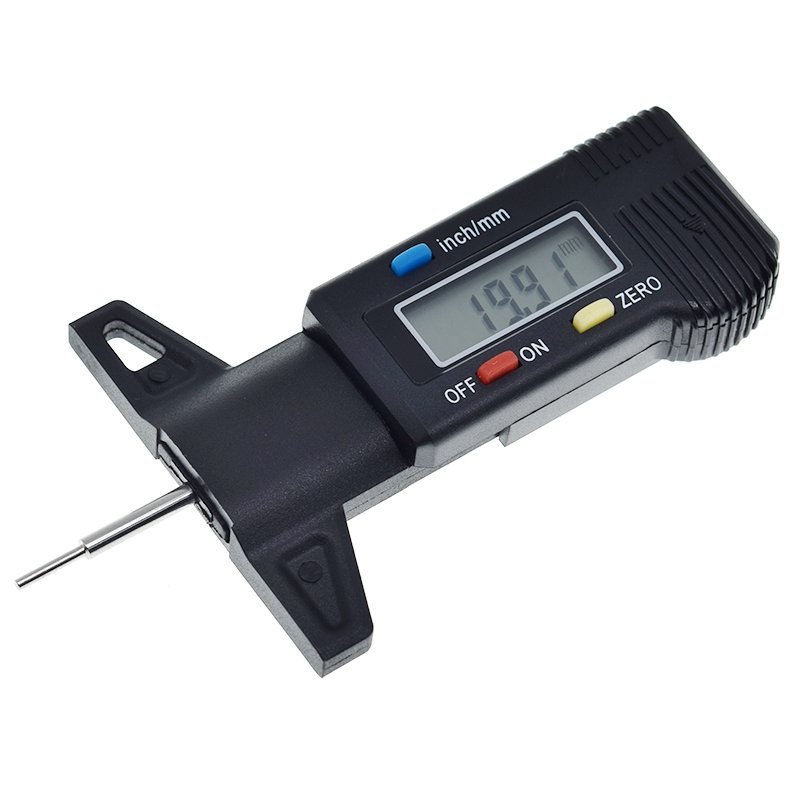 Digital Car Tyre Tire Tread Depth Gauge Meter Auto Tire Wear Detection Measuring Tool Caliper Thickness Gauges Monitoring System