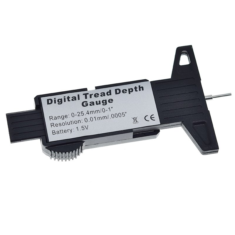 Digital Car Tyre Tire Tread Depth Gauge Meter Auto Tire Wear Detection Measuring Tool Caliper Thickness Gauges Monitoring System