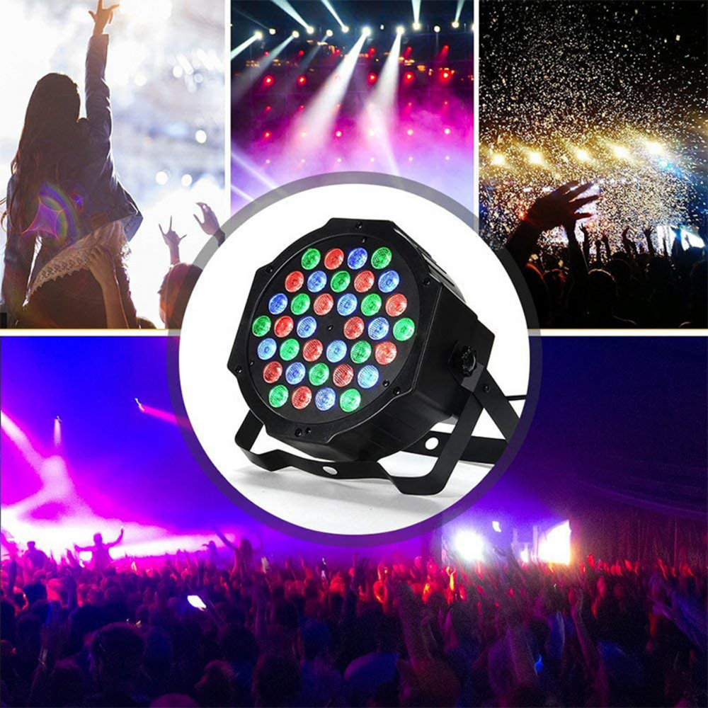Hot Selling 36 Leds RGB Dmx Led Party Stage Dj Disco Par Light With Remote Control