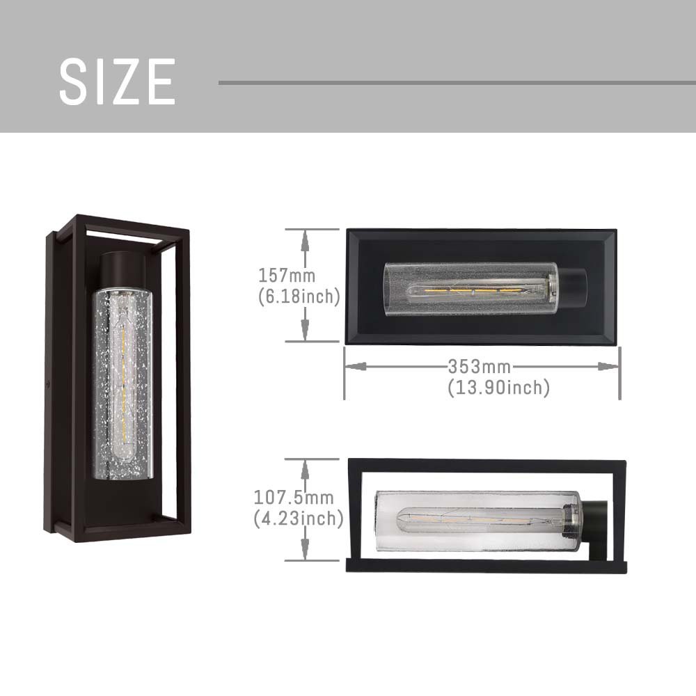 Modern Simplicity LED Wall Lights Waterproof Interior Exterior Minimalist Patio Courtyard Corridor Custom Made Factory OEM ODM