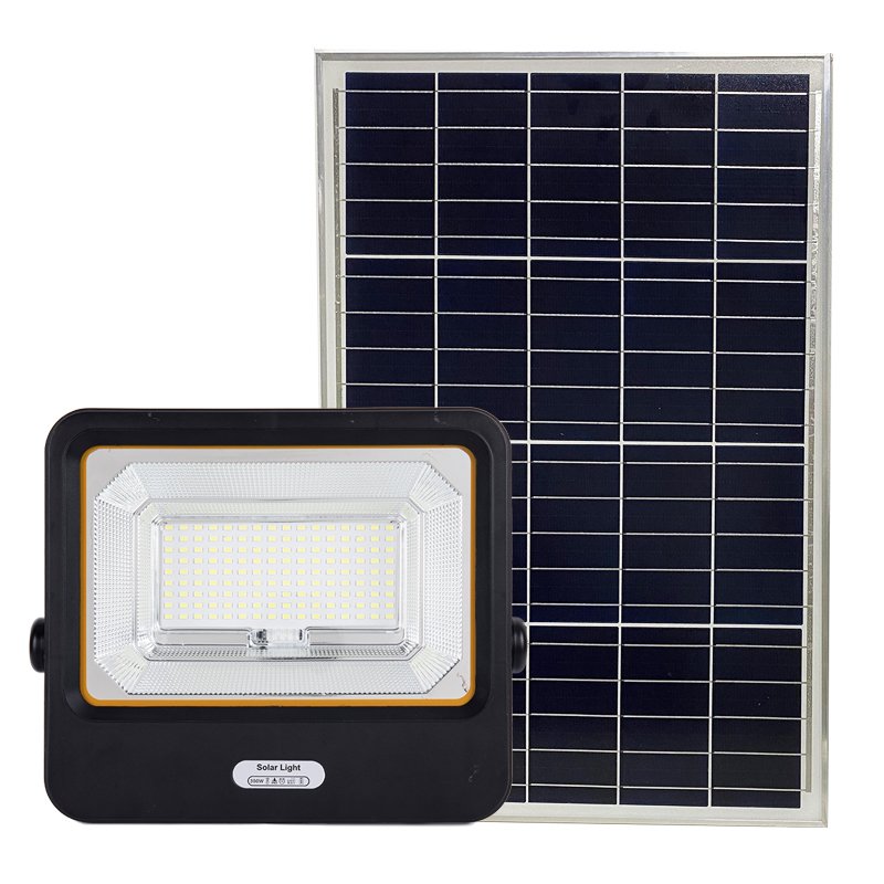 Omsen 100W 200W 300W 500W 600W Abs Solar Powered Street Garden Flood Light Led Lamp Solar Reflectors Remote Control Dusk to Dawn