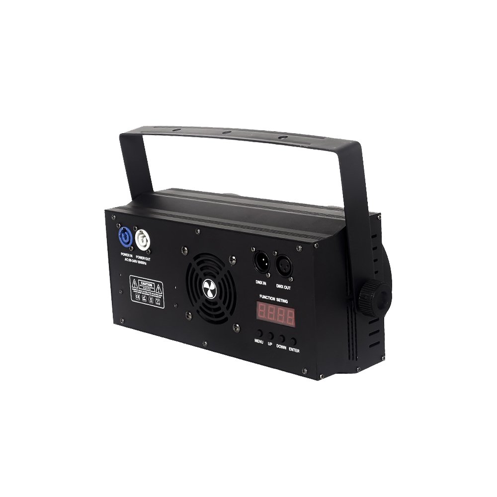 2 Eyes LED Blinder Cob Strobe Wash DJ Spotlights DMX Sound Activated 2x100W Cool Warm White Audience Lighting for Church Venue