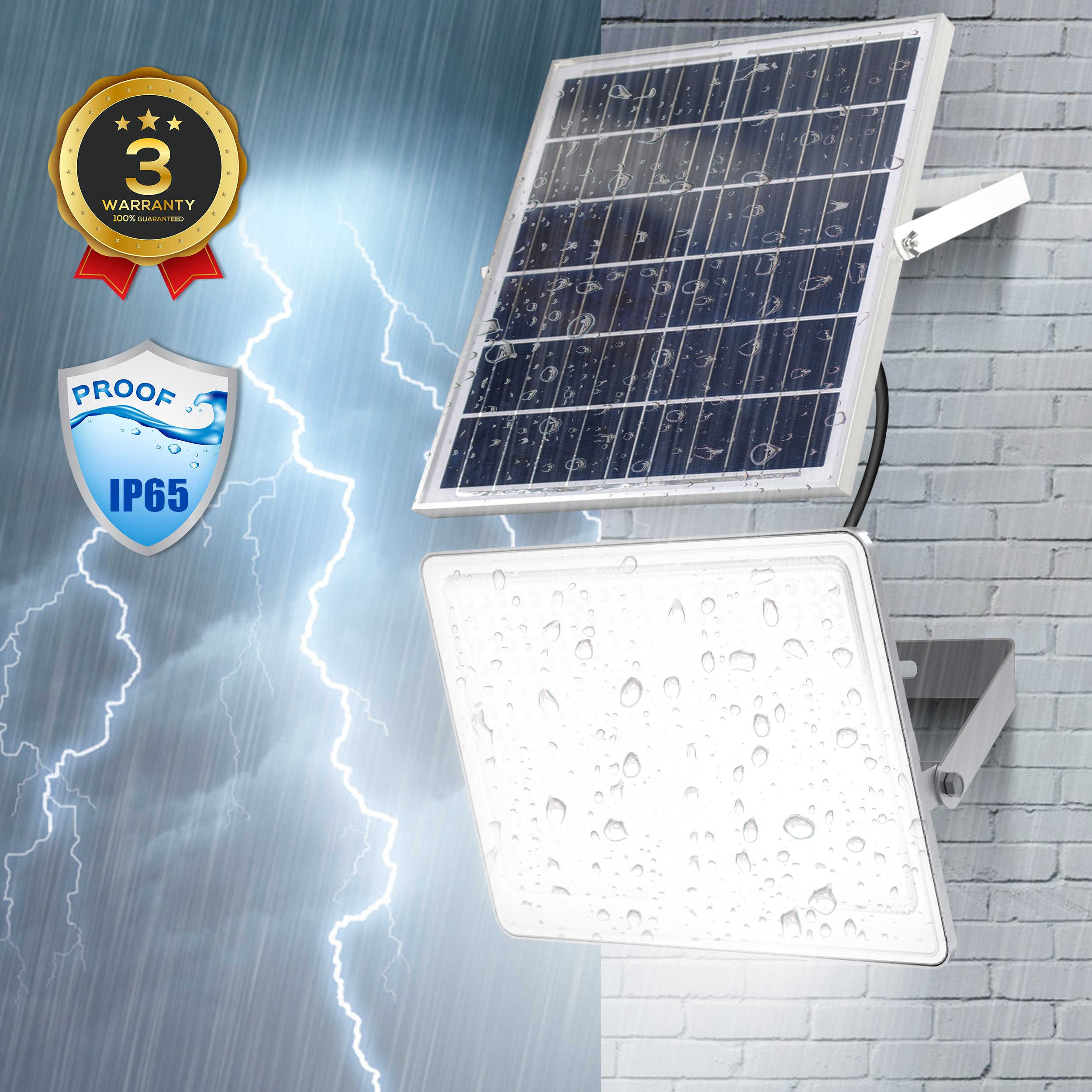 Solar Lights Outdoor Waterproof IP65 LED Solar Lights 50W 100W 200W 300W 400W 500W Luces Led Solar