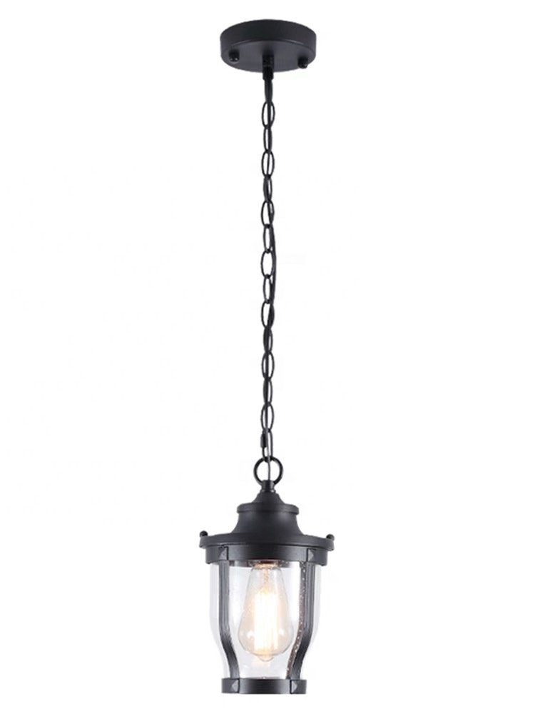 American Simple Design Style Indoor and Outdoor Use E27 Led Antique Hanging Lamp Garden Lights