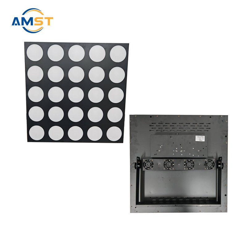 25pcs 30W RGB & RGBW Pixel DMX Audience Blinder DJ LED Matrix Light Stage Panel