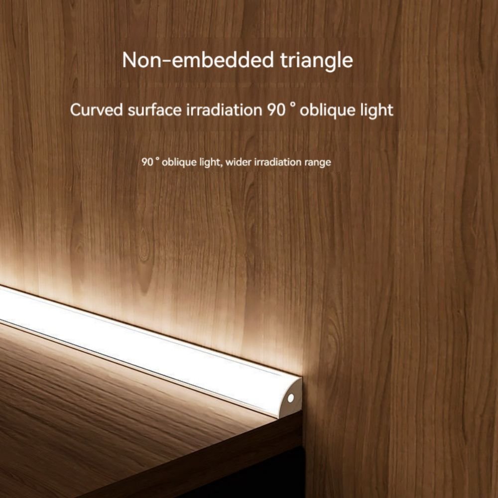 V Shape Linear Led Light Housing Corner Led Aluminum Profile Channel