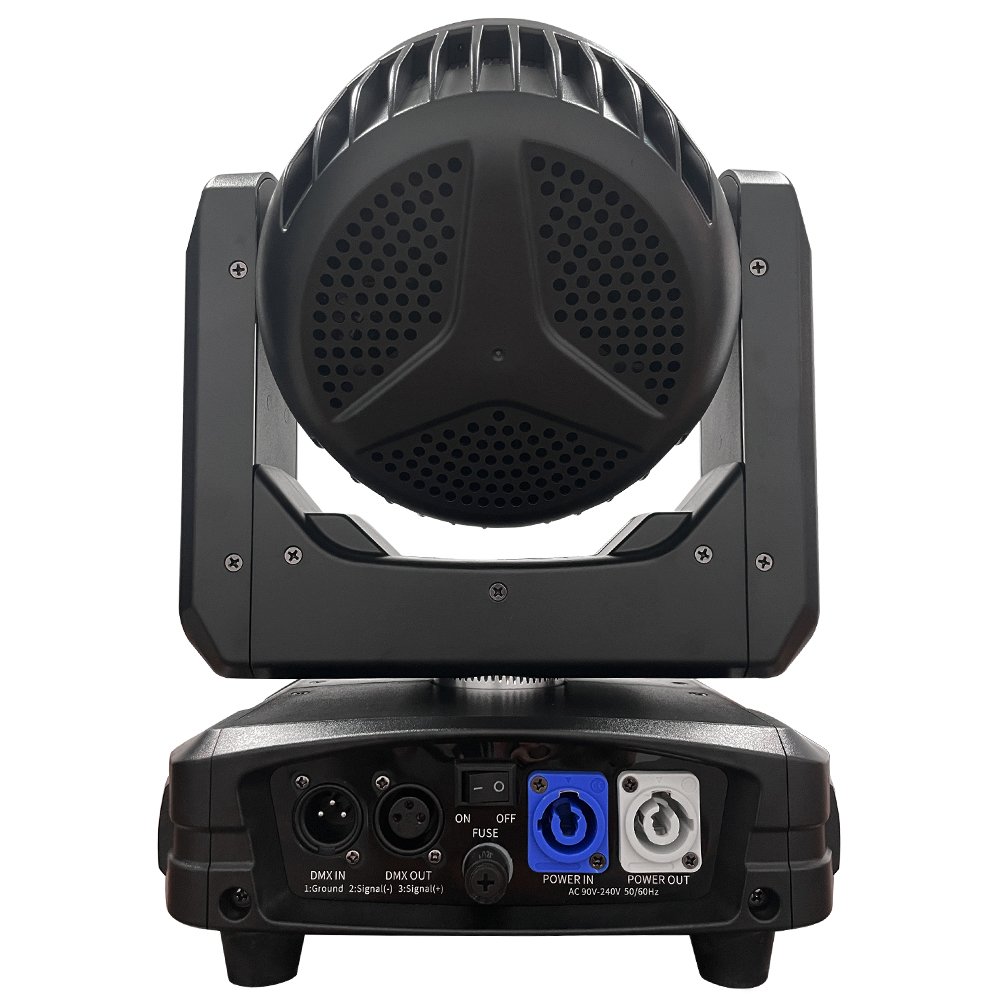 7x40w Mini Bee Eye7*40W RGBW 4in1 Zoom LED with Halo Ring Moving Head Light DJ Wedding Club DMX Light
