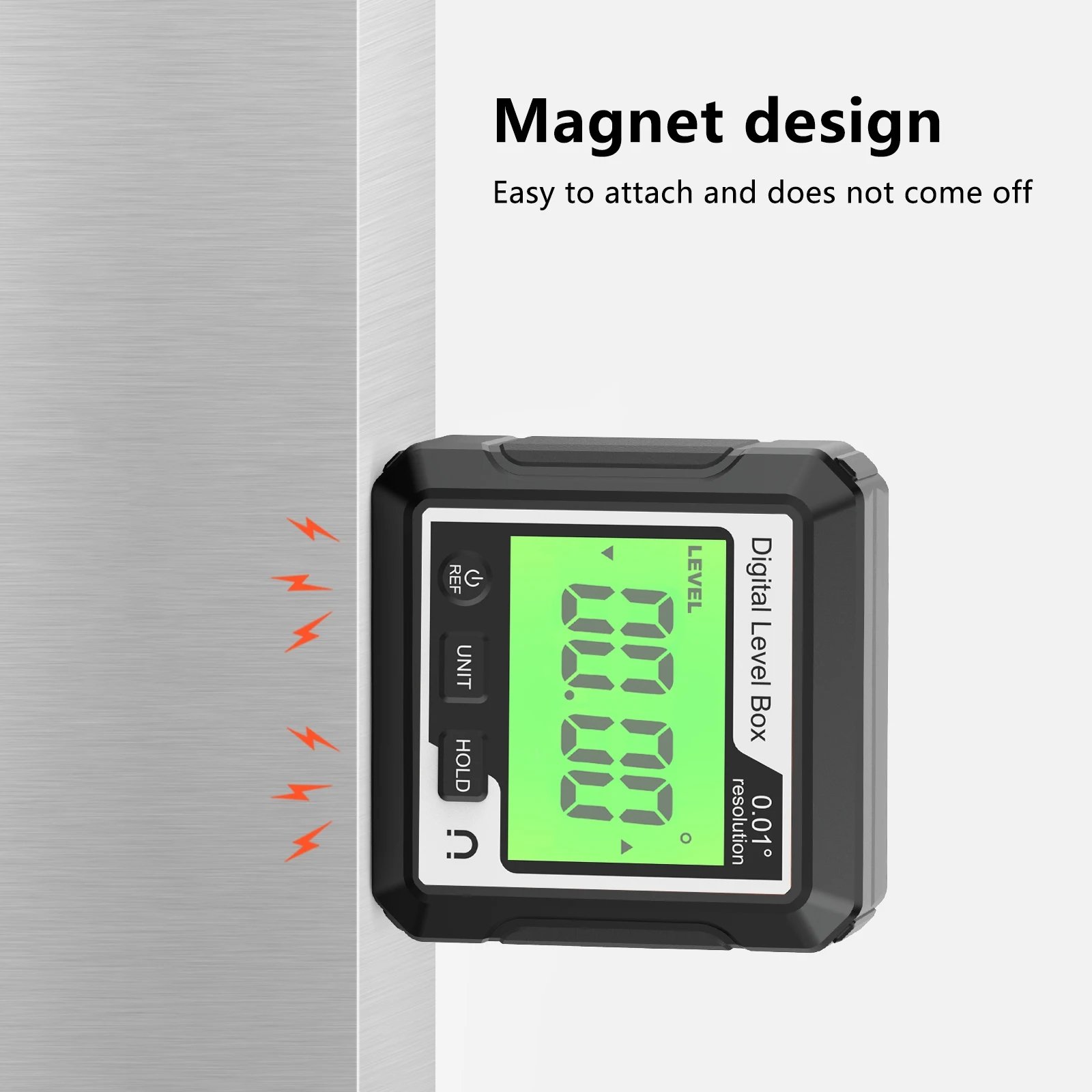HW-LL029/LL030/LL031 Hot Selling Digital Protractor Inclinometer Level Goniometer 90 Degree Angle Gauge Level Meter with Magnet