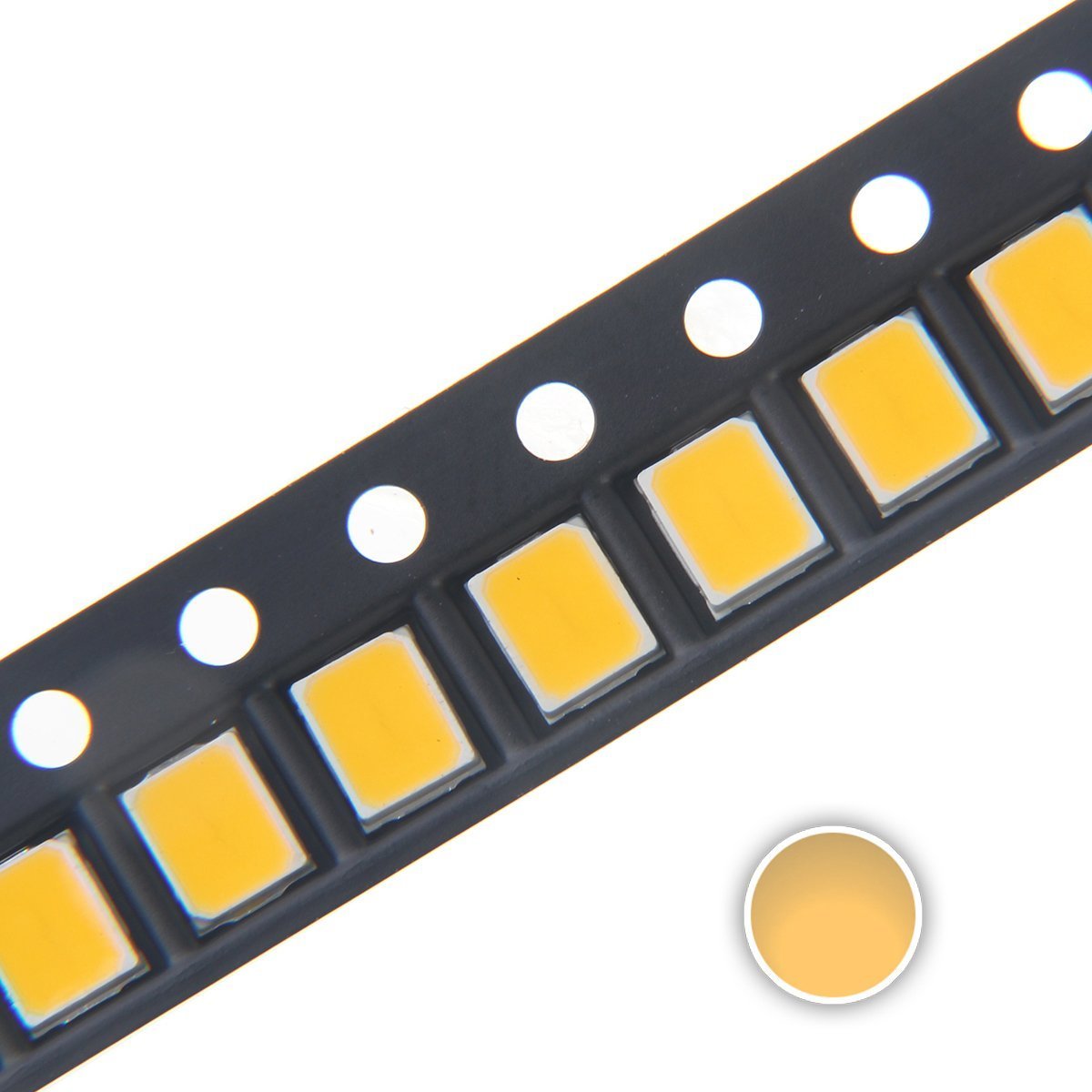 Free Sample 5050 2835 5730 3030 Smd Led with High Luminous 140-150lm SMD 2835 LED 3V 9V 18V 24V 36V 0.1W 0.2W 0.5W 1W