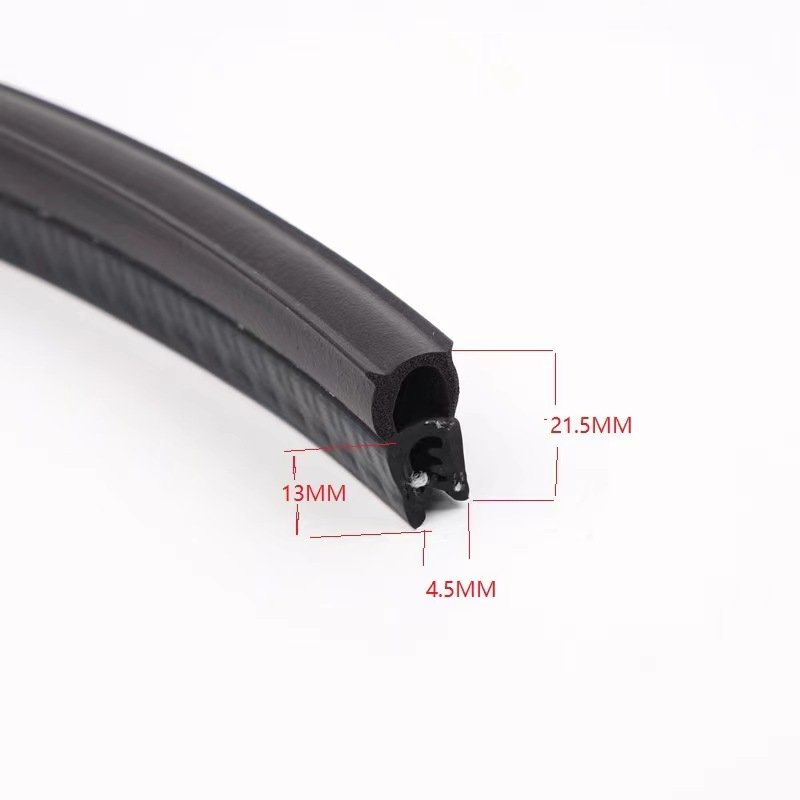 Door Rubber Seal EPDM Strips Auto Door Rubber Seal