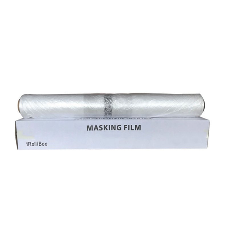 Width 4.8 Meters Length 100 Meters Car Spray Paint Masking Film Large Protective Film