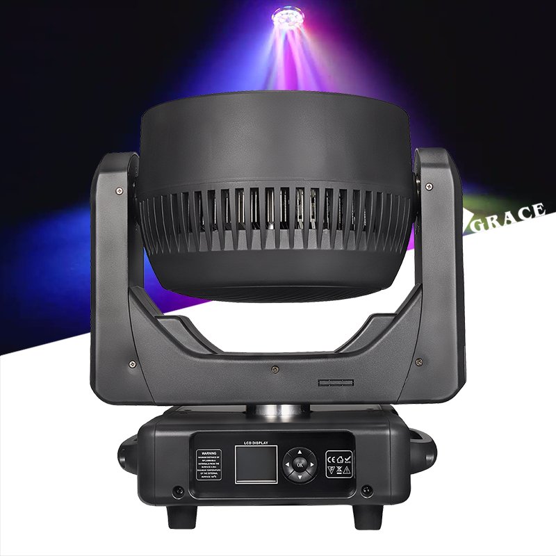 Grace 19x40w With Ring LED Moving Head Bee Eye Zoom Beam Wash Moving Head Stage Lighting