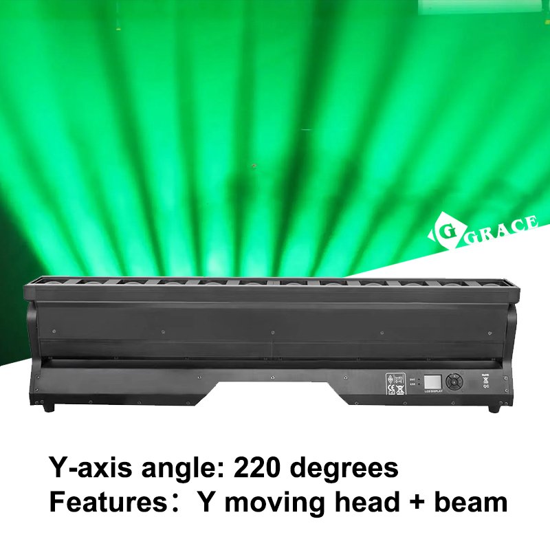 Igracelite 12x40W RGBW 4in1 LED Moving Head Stage Bar Concert Stage Lighting DJ Lights