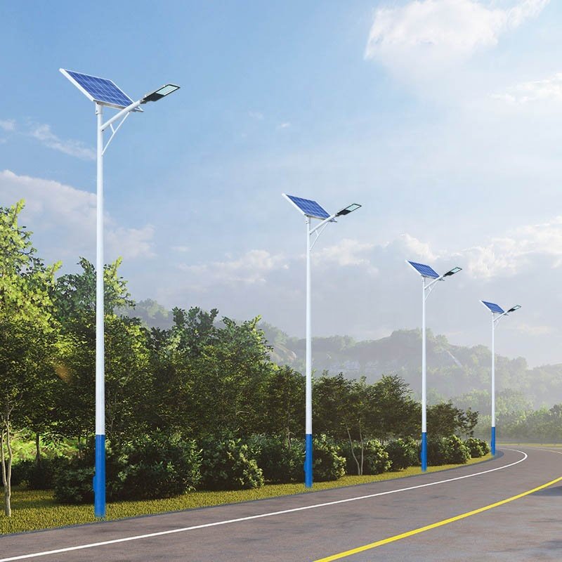 Manufacturer Free Design 60w 80w 100w 120w 150w 200w IP65 Waterproof Solar Panel Street Lamp Outdoor Solar Led Street Light