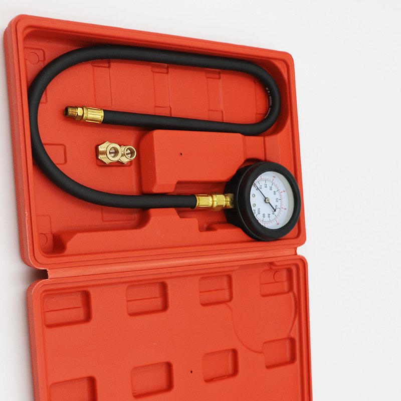 Professional TU-12 Oil Pressure Meter Gauge Tester Gauge for Engine Oil & Engine Testing Kit