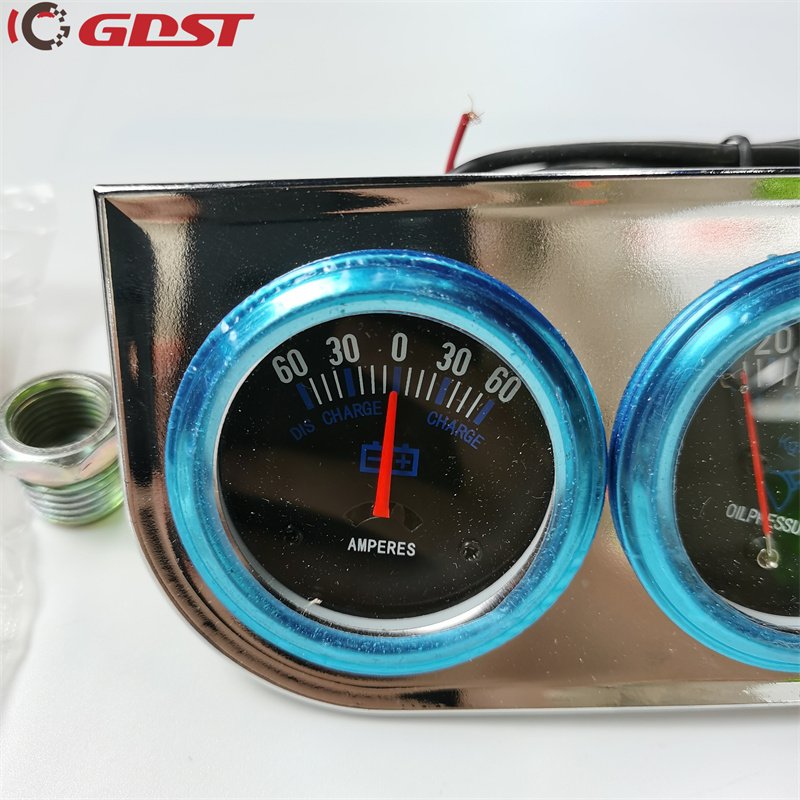 GDST Hotselling Chinese Factory Price Auto Parts Energy 3in1 Triple Gauge Meter Set
