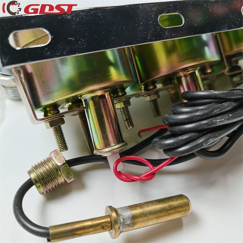 GDST Hotselling Chinese Factory Price Auto Parts Energy 3in1 Triple Gauge Meter Set