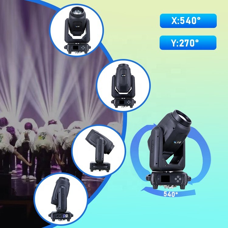 VLTG LED Spot CMY Stage Light 20R 3In1 Rgbw Moving Head Light for Event Lighting
