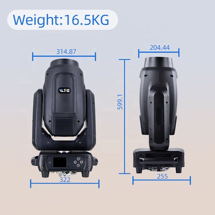 VLTG LED Spot CMY Stage Light 20R 3In1 Rgbw Moving Head Light for Event Lighting