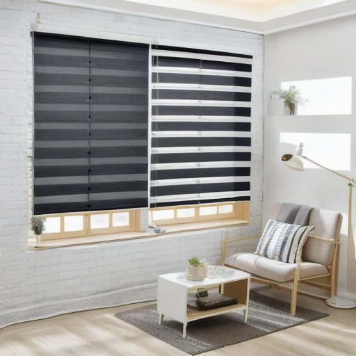Custom Double Zebra Shade Electric Motorized Zebra Blinds for Automatic Window Blinds
