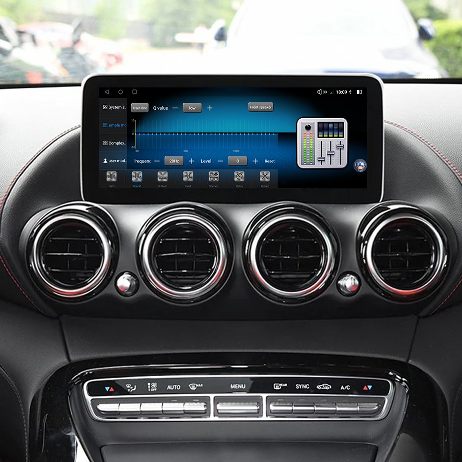 Carplay Android for Mercedes Benz AMG GT C190 GTC/GTS/GTR 2015-2018 Car GPS Navigation Auto Stereo Radio Head Unit Multimedia