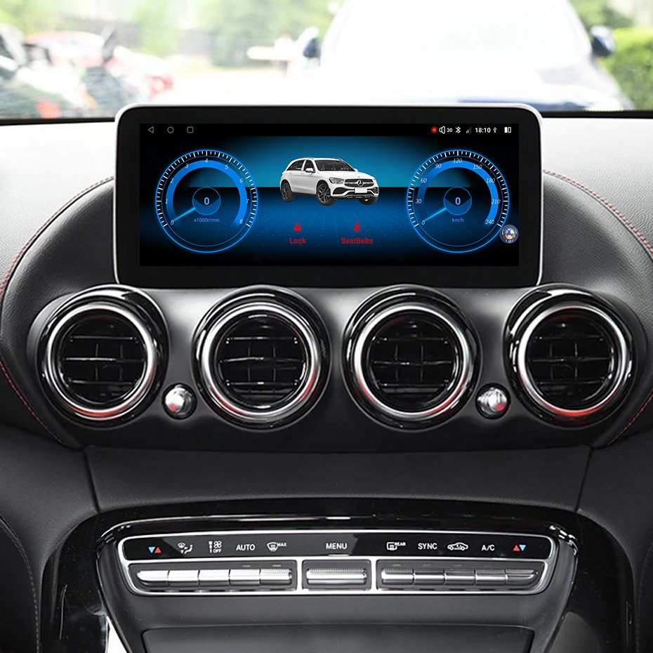 Carplay Android for Mercedes Benz AMG GT C190 GTC/GTS/GTR 2015-2018 Car GPS Navigation Auto Stereo Radio Head Unit Multimedia