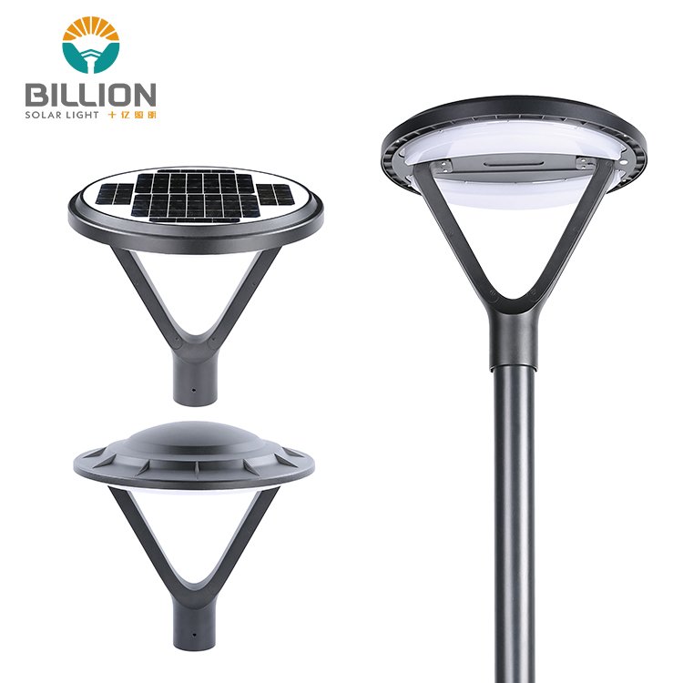 Wholesale Good Quality Outdoor Landscape Street Light Waterproof Decoration Round Solar Powered Garden Lights