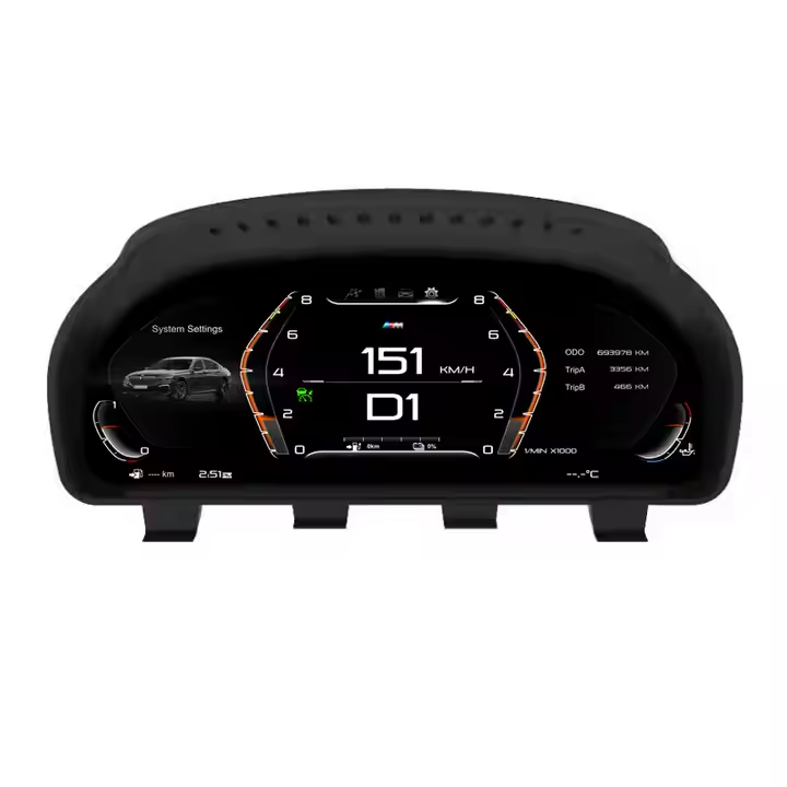 12.3" Original Car Digital Cluster Instrument for BMW E60 E61 E63 E64 Dashboard Instrument (2003-2009)