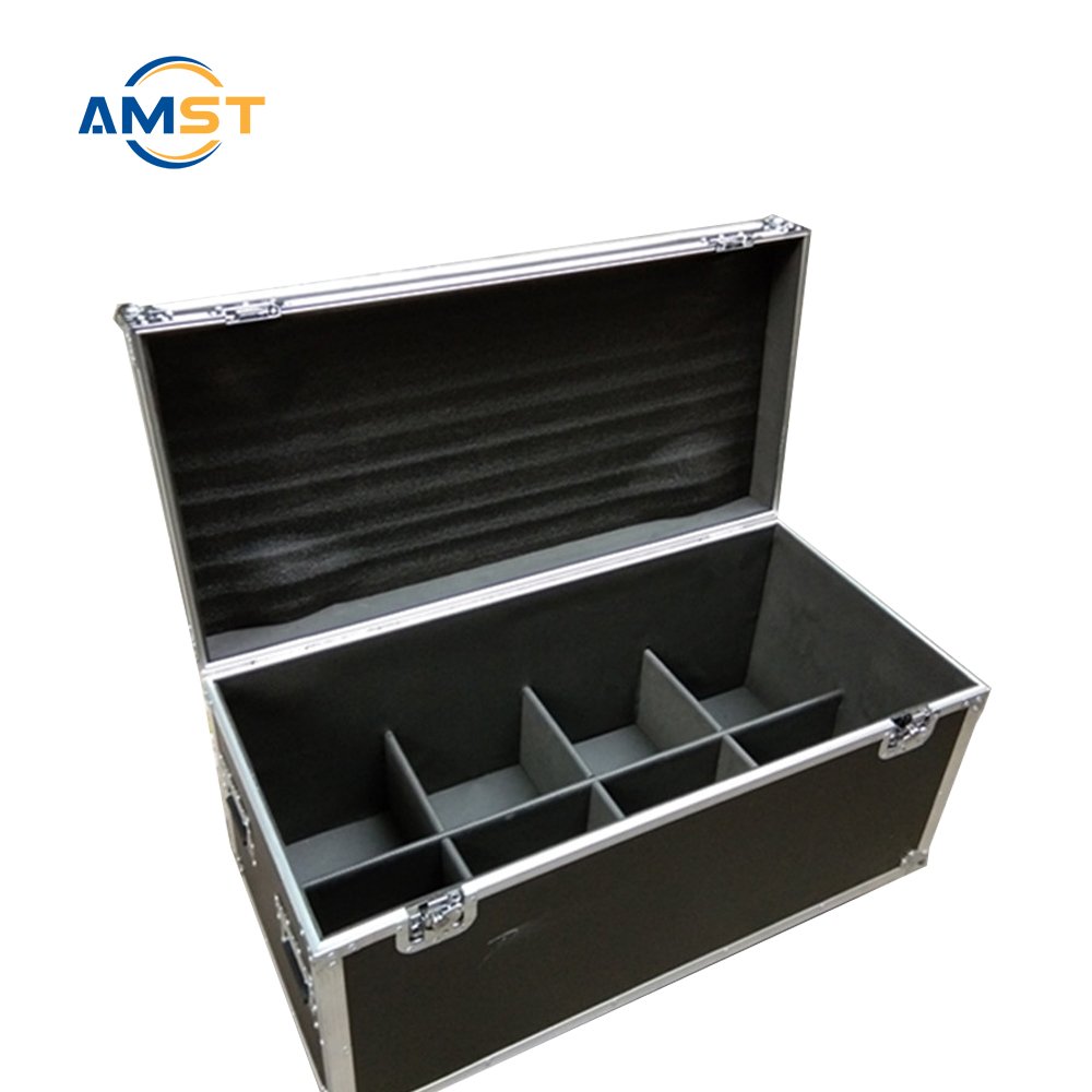 All Size Flycase Customized Flight Case Manufacture for Stage Lighting Beam Moving Light DJ Led Par Screen Audio Dance Floor