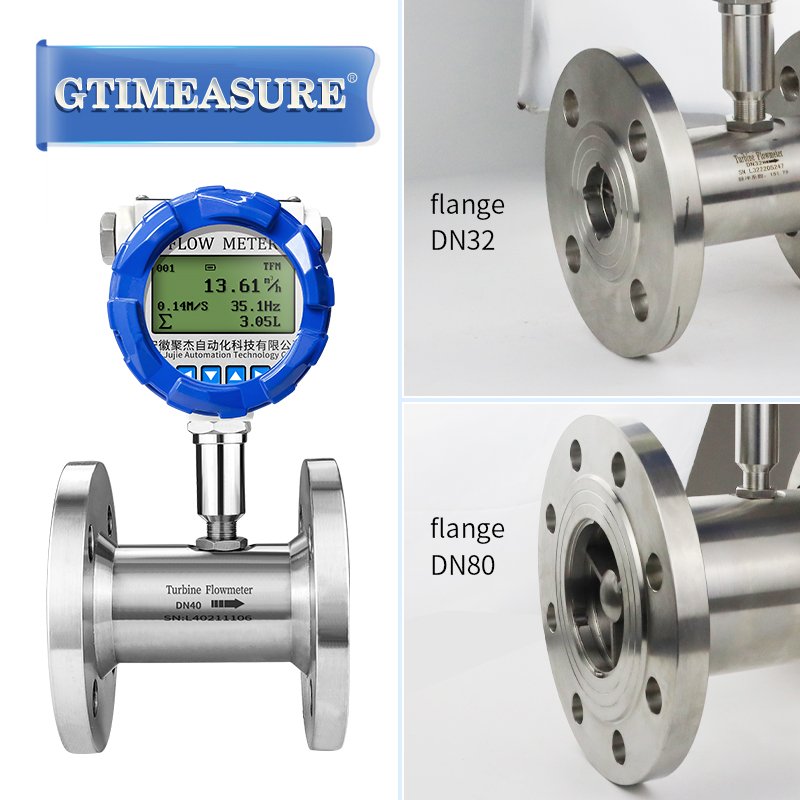 High Accuracy Water Flowmeter Digital Display For Diesel Fuel Flow Sensor Liquid Flow Sensors