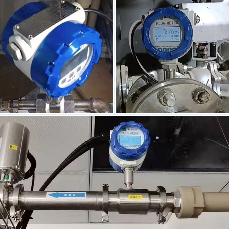 High Accuracy Water Flowmeter Digital Display For Diesel Fuel Flow Sensor Liquid Flow Sensors