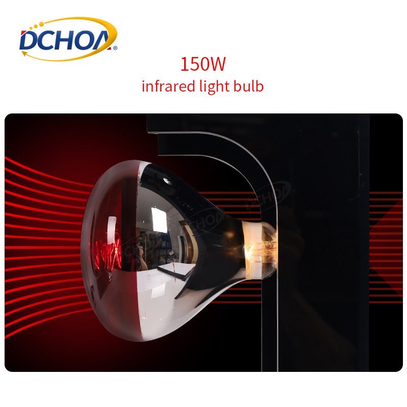 DCHOA Automotive Tint Detection Four Sided Rotatable Solar Film Tester With One Solar Fan