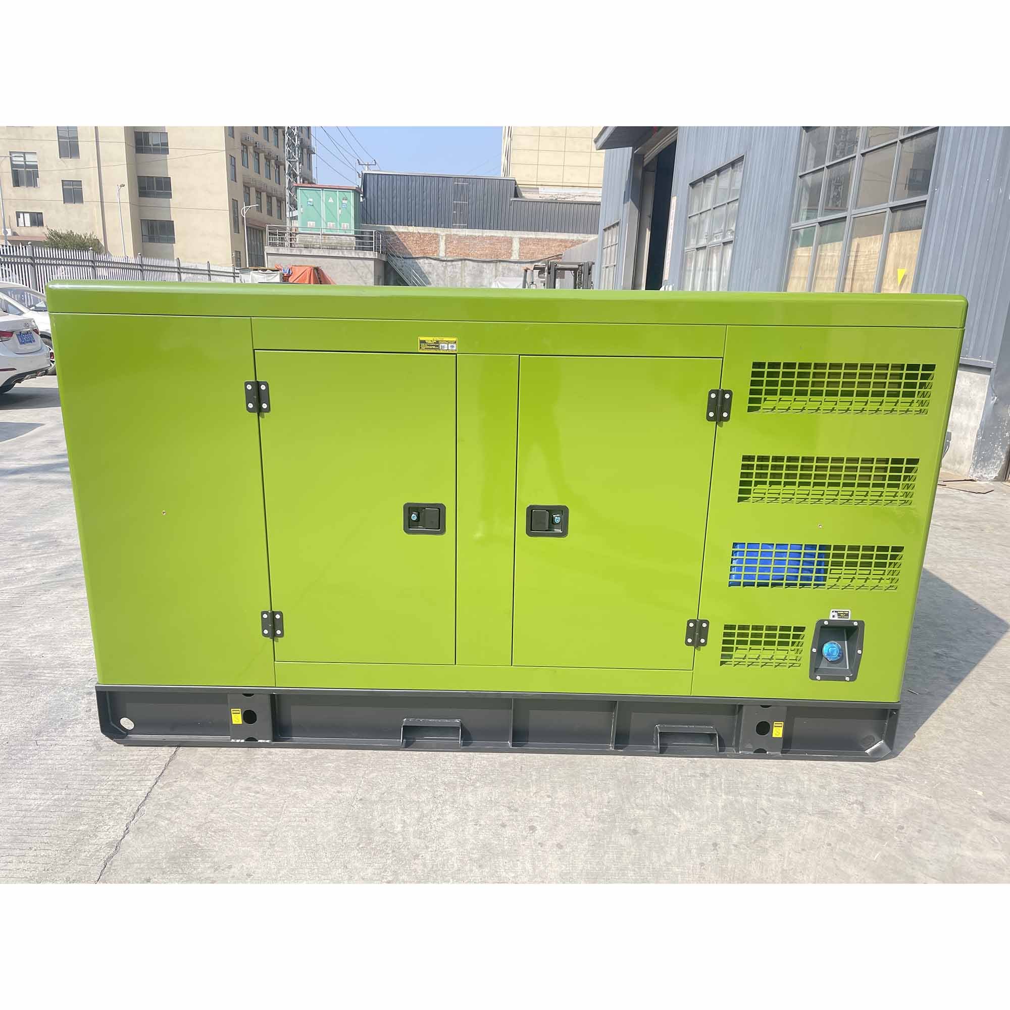 Single Phase 125 KVA 125KVA 100KW 100 KW Cum Mins Engine 1 Phase Genset Green Silent Diesel Generator