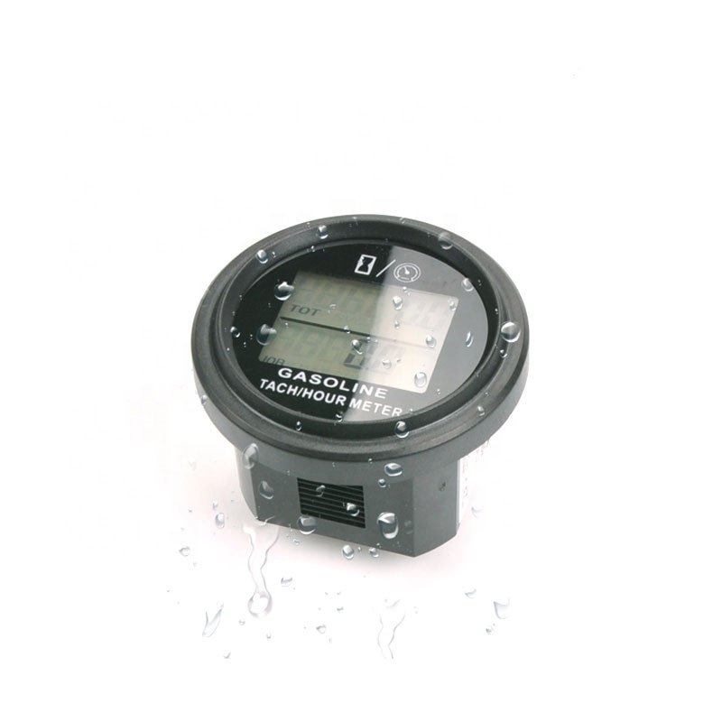 Induction Tachometer Auto Gauge Tachometer Motorcycle Digital Tachometer for ATV Boat Snowmobile Marine