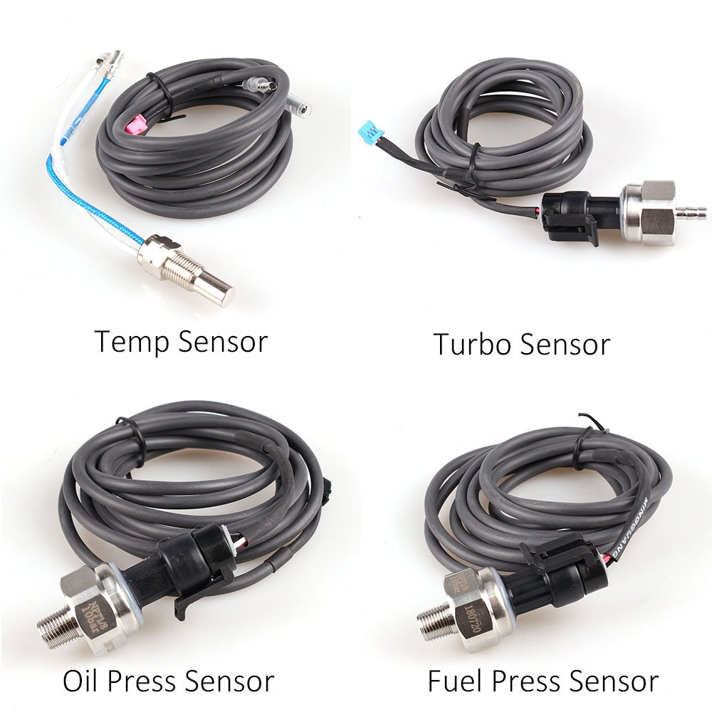 Defi Advance BF Daisy Chain 6 Gauges Volt Water Temp Oil Temp Oil Press Rpm Turbo Auto Meter