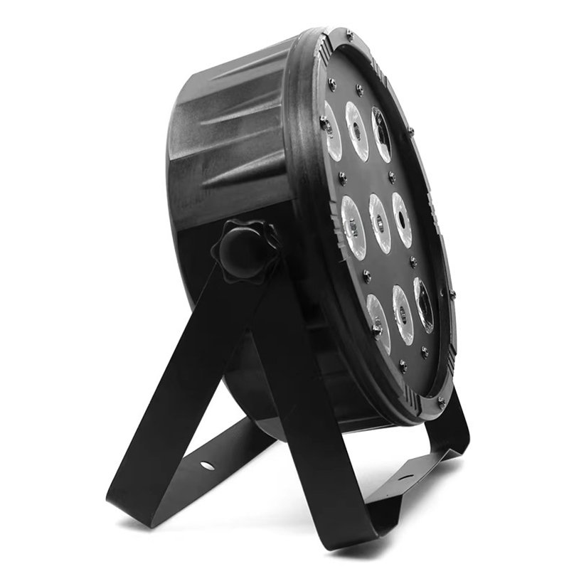 Flat Led Parcans Plastics Body 9x10W RGBW 4 in 1 Wash Effect Led Par Light DMX 512 Disco Stage Lighting