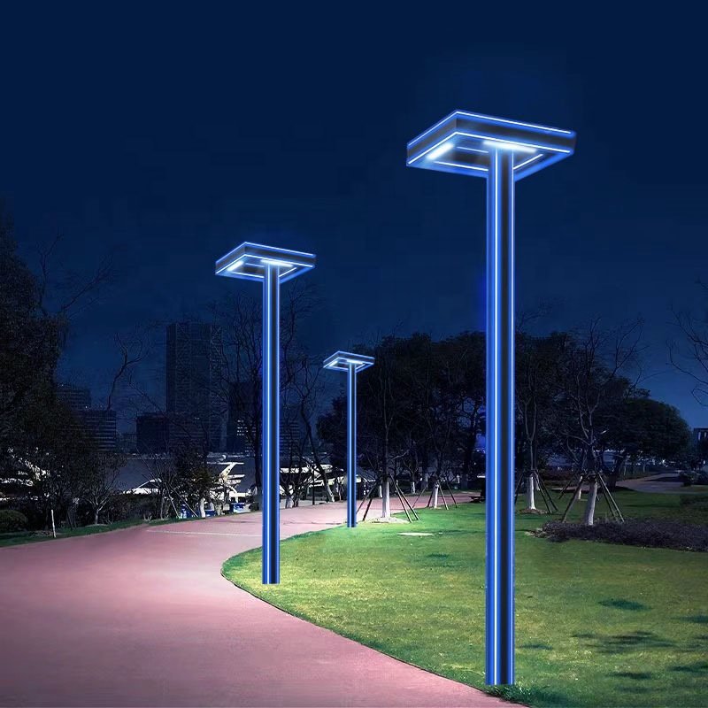 Garden Street Light Pole Post Lamp Pole 3m 4m 5m 6m Single Single Arm Pricelamp Led Exterior Lawn and Garden Outdoor Light