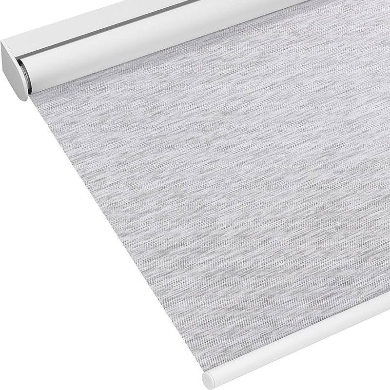 Customized Outdoor Indoor Office Cordless Electric Blinds Roller Double Roller Blinds