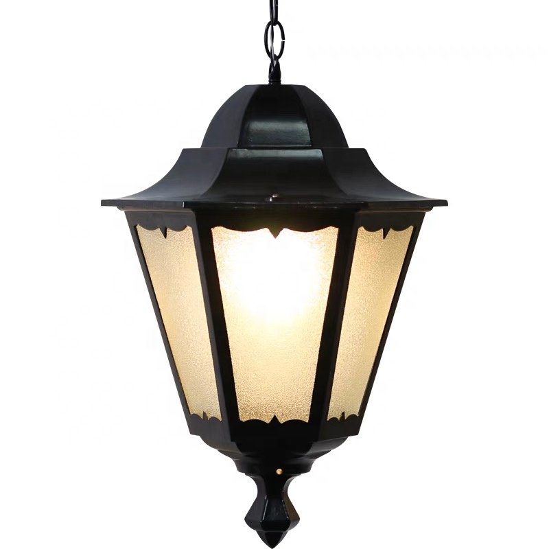 Modern Minimalist Waterproof Pendant Light, Outdoor Corridor Balcony Ceiling Light, Courtyard Foyer Pavilion Garden Light