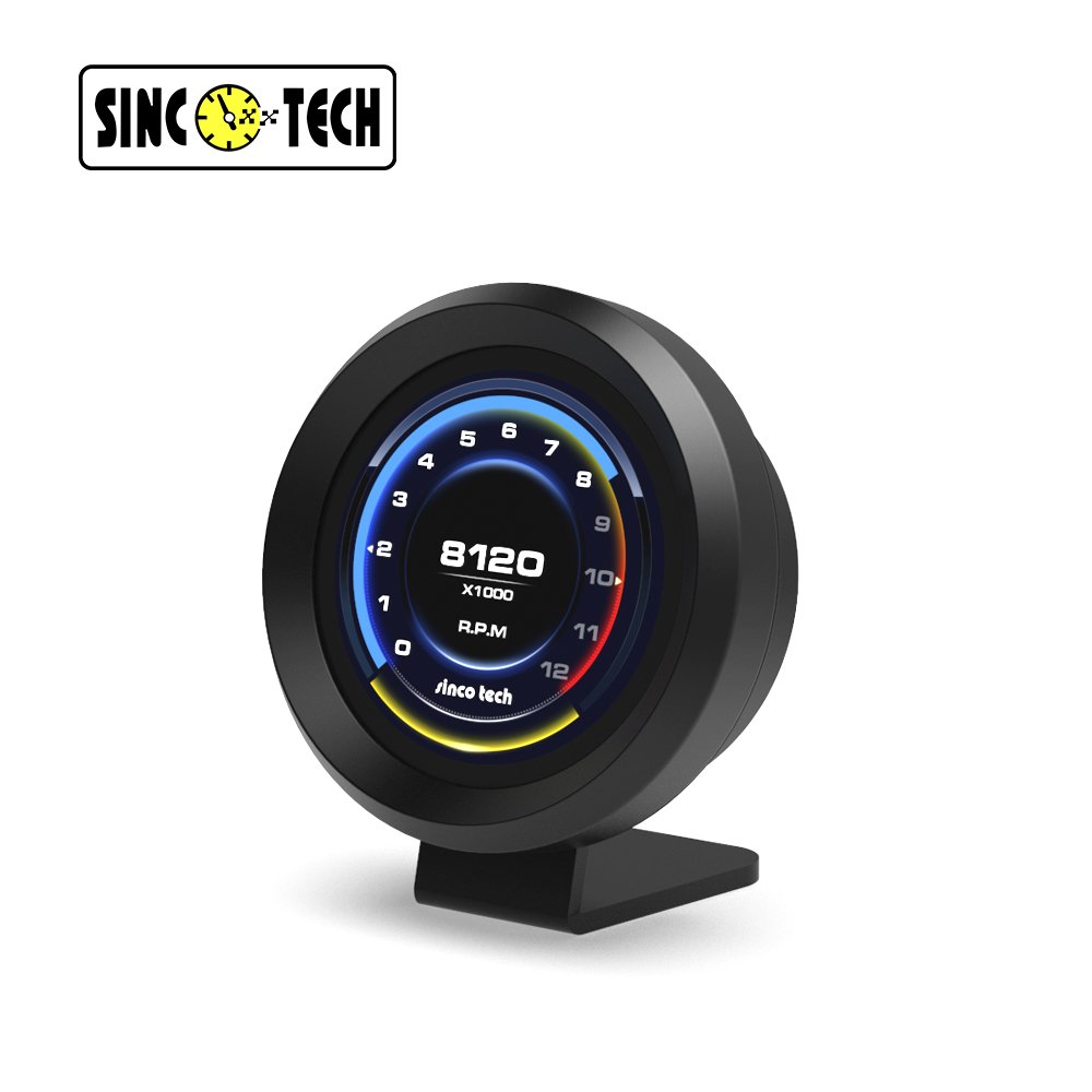 SincoTech DO912 Sensor kit Universal Digital Speedometer Tachometer Volts Boost Oil Pressure Water Temp EGT AFR Meter Gauge