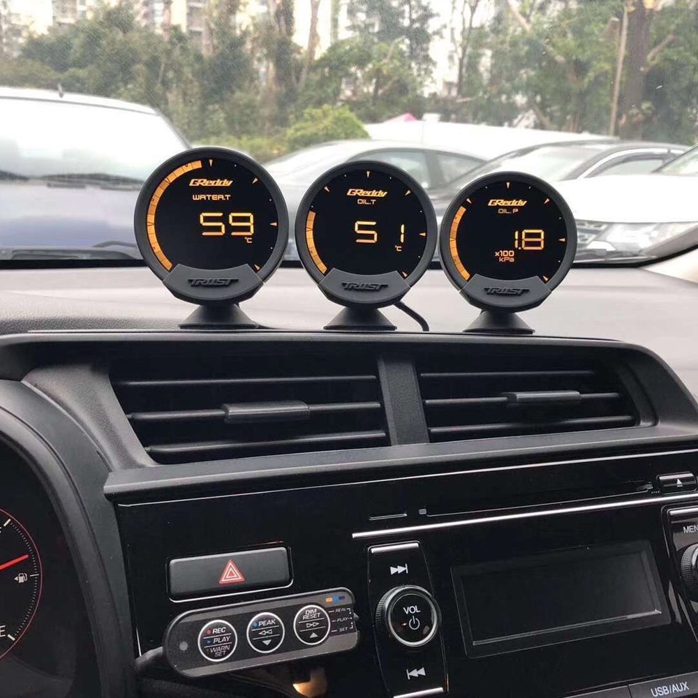 GReddi Sirius Obd2 Adjustable New Universal LCD Meter LED Display