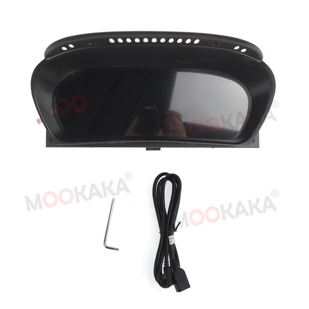 MOOKAKA Car Digital Cluster LCD Dashboard Player for BMW X5 E70 X6 E71 Auto Electronics Virtual Cockpit Speed Meter