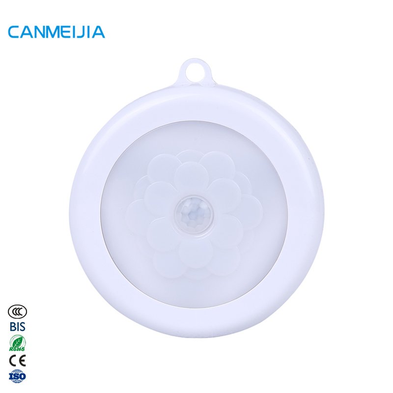 Led Magnetic Motion USB Battery Wireless Under Kitchen Cabinet Led Puck Sensor Light Indoor Led Movement Detector,Puck Lights