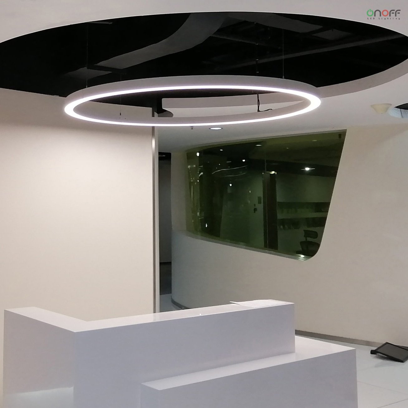 New Trend Aluminum LED Circle Light Big Diameter Round LED Ring Lighting with PC Cover