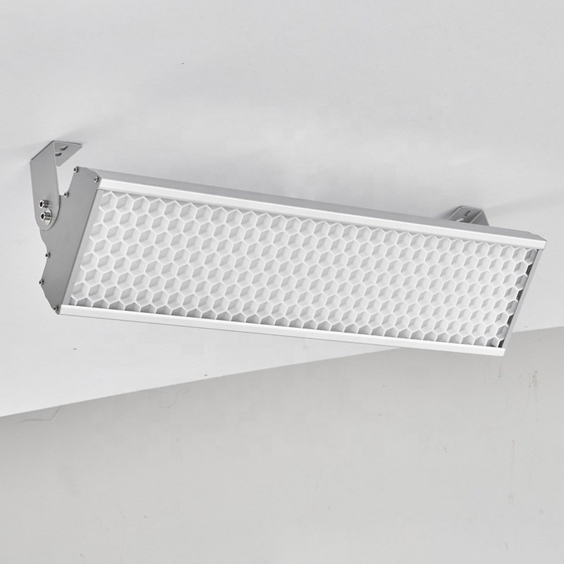 3*100W Super Bright Anti-glare Badminton Hall Light LED Linear High Bay Light Workshop Warehouse Lighting Led Panel Chandelier