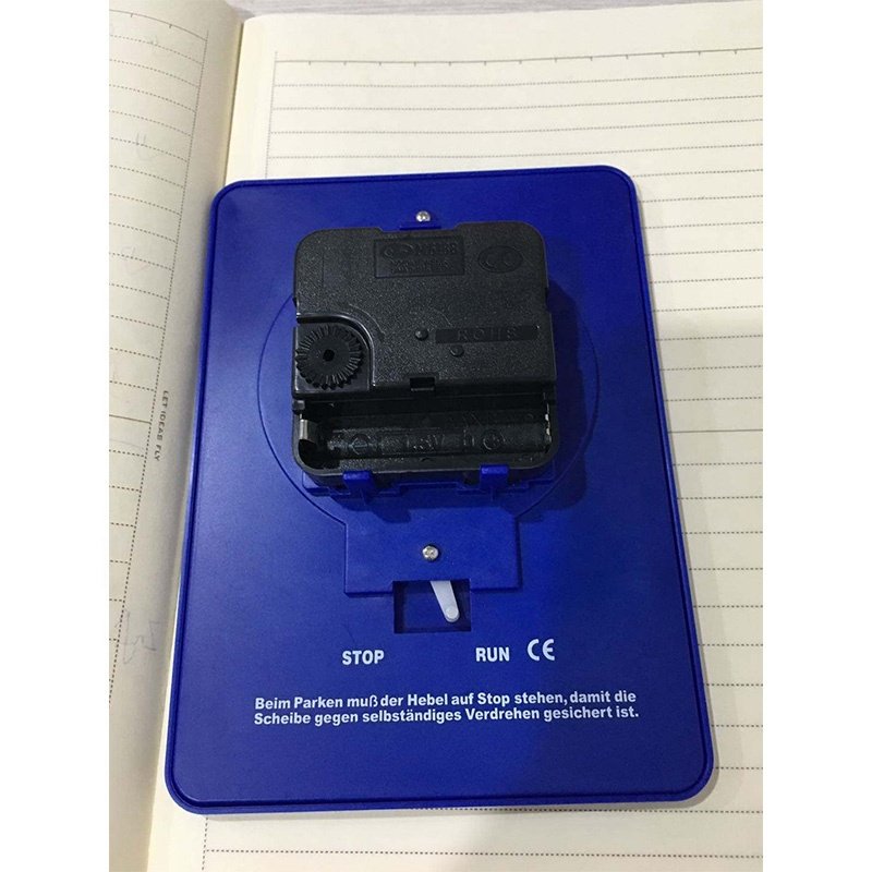 NBT Vehicle Car Parking Disc Timer Clock Arrival Time Display Plastic Disc Parking Time Tools Portable Car Parking Timer Clock