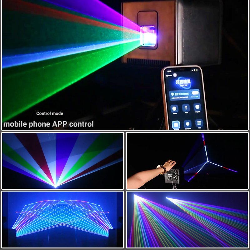 Marslite 3W Projection With Wifi Wireless LaserCube From 3D Wicked Lasers Light Show