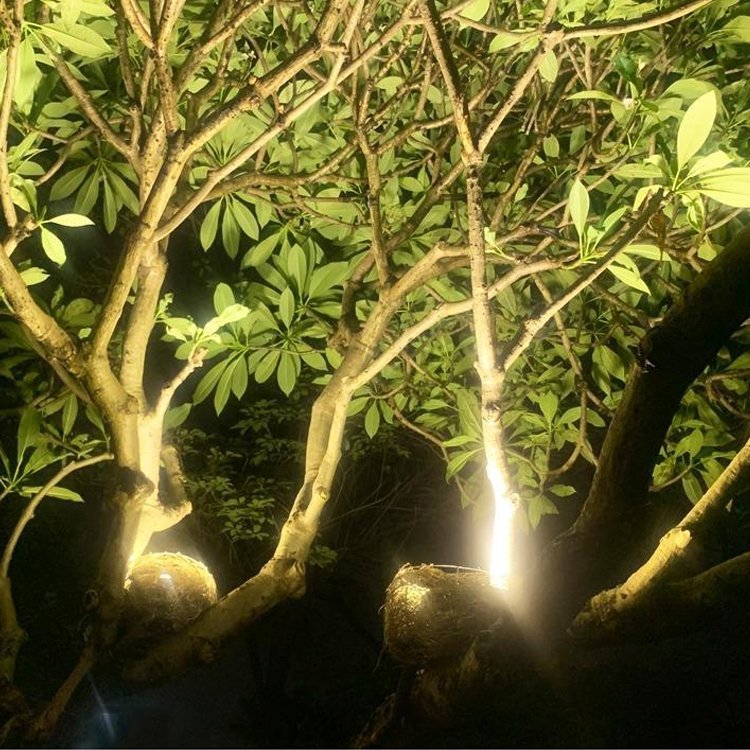 Outdoor Rainproof LED Bird's Nest Light Tree Light Garden Garden square Green Simulation Grass Vine Bird's Nest Tree Light