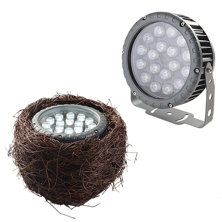Outdoor Rainproof LED Bird's Nest Light Tree Light Garden Garden square Green Simulation Grass Vine Bird's Nest Tree Light